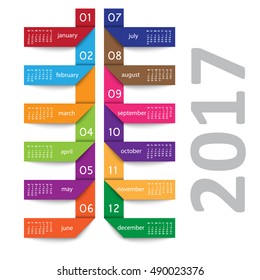 2017 calendar