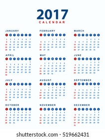 2017 Calendar