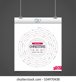 2017 calendar