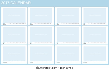 2017 Calendar Planner Design.