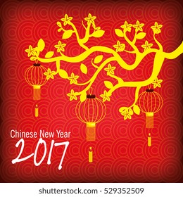 2017 Chinese Year of the Rooster poster