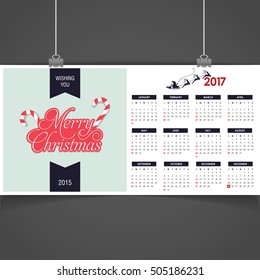 2017 Christmas calendar background images card. Christmas label decorative typography and label typography 2017 Christmas calendar background images card. Christmas label decorative typography and label typography