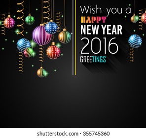 2017 Happy New Year Background for your Flyers and Greetings Card. Ideal to use for parties invitation, Dinner invitation, Christmas Meeting events and so on.