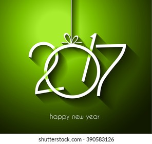 2017 Feliz Año Nuevo en segundo plano para tu tarjeta de volantes y saludos. Ideal para invitaciones a fiestas, cenas, fiestas navideñas y demás.