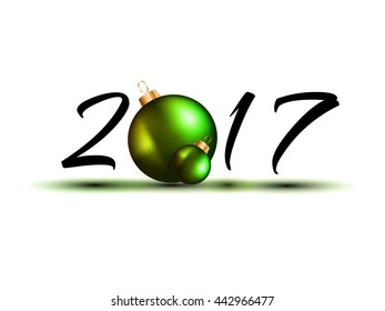 2017 Happy New Year Background for your Flyers and Greetings Card. Ideal to use for parties invitation, Dinner invitation, Christmas Meeting events and so on.