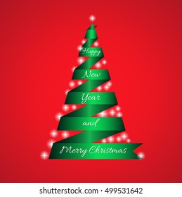2017 Happy New Year Background for your Flyers and Greetings Card. Ideal to use for parties invitation, Dinner invitation, Christmas Meeting events . Merry christmas and happy new year. Celebration.