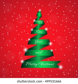 2017 Happy New Year Background for your Flyers and Greetings Card. Ideal to use for parties invitation, Dinner invitation, Christmas Meeting events . Merry christmas and happy new year. Celebration.