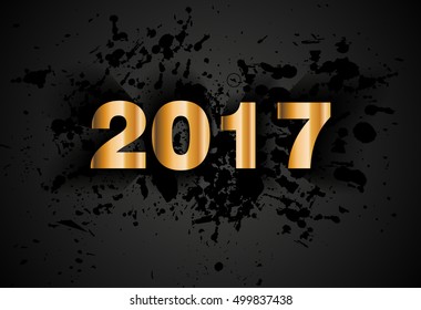 2017 Feliz Año Nuevo fondo para tu tarjeta de volantes y saludos de temporada o invitaciones con temas de Navidad.