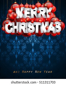 2017 Feliz Año Nuevo fondo para tu tarjeta de volantes y saludos de temporada o invitaciones con temas de Navidad.