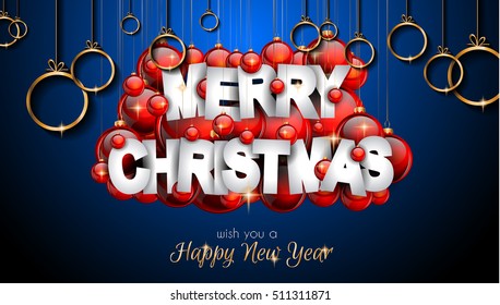2017 Feliz Año Nuevo fondo para tu tarjeta de volantes y saludos de temporada o invitaciones con temas de Navidad.