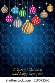 2017 Happy new year background for your flayer and greeting card for christmas.