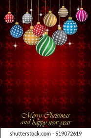 2017 Happy new year background for your flayer and greeting card for christmas.