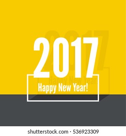 2017 Happy new year background.