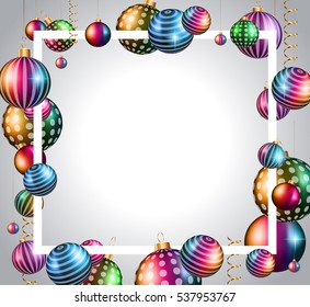 2017 Happy New Year Background for your Seasonal Flyers and Greetings Card or Christmas themed invitations.