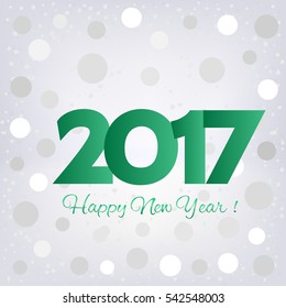 2017 Happy New Year background. Pattern element for cover, print, web, wrapping
