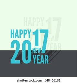 2017 Happy new year background.
