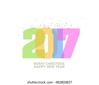 2017 Happy New Year Design
