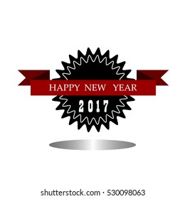 2017 happy new year for design wed.Background and wallpaper.