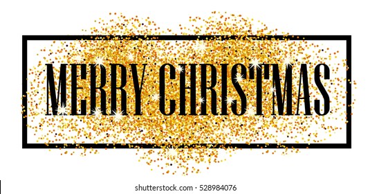 2017 Happy new year. Gold glitter New Year. Abstract golden background for text, type, quote. Merry Christmas. Gold blur background.