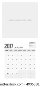 2017 JANUARY Planner Design.