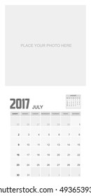 2017 JULY Planner Design.