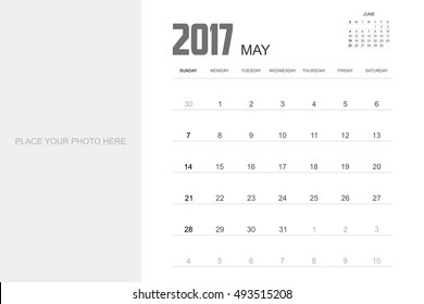 2017 MAY Planner Design.