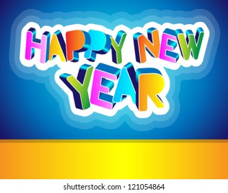 2017 Merry Christmas and Happy New Year greeting card, vector illustration. Holiday postcard. Modern graphic banner and poster template easy editable for Your deign.