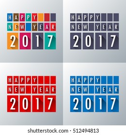 2017 Modern calendar template .Vector/illustration.