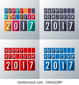 2017 Modern calendar template .Vector/illustration
