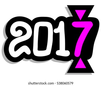 2017 new year symbol