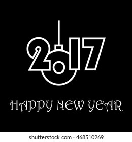 2017 New Year Text