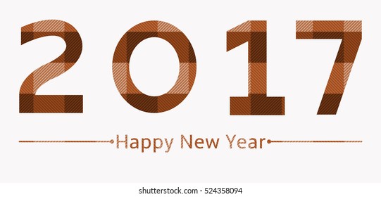 2017 new years background tablecloth effect