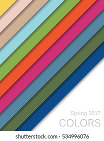 2017 spring colors palette