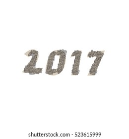 2017 Text Design vector