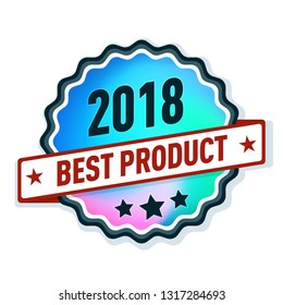 2018 Best Product Label illustration