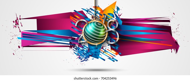 2018 Happy New Year Background for your Seasonal Flyers and Greetings Card or Christmas themed invitations