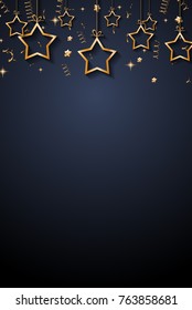 2018 Happy New Year Background for your Seasonal Flyers and Greetings Card or Christmas themed invitations