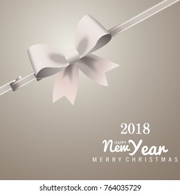 2018 Happy New Year Background for Flyers and Greetings Card