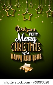2018 Happy New Year Background for your Seasonal Flyers and Greetings Card or Christmas themed invitations