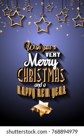2018 Happy New Year Background for your Seasonal Flyers and Greetings Card or Christmas themed invitations