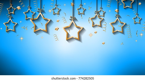2018 Happy New Year Background for your Seasonal Flyers and Greetings Card or Christmas themed invitations