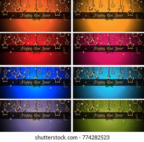 2018 Happy New Year Background for your Seasonal Flyers and Greetings Card or Christmas themed invitations