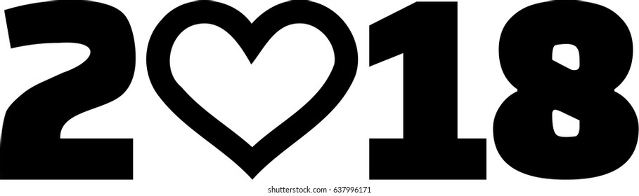 2018 with heart