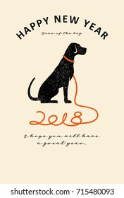 2018 New Year card