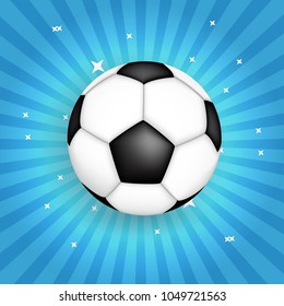 2018 Soccer Championship Background Vector Illustration EPS10