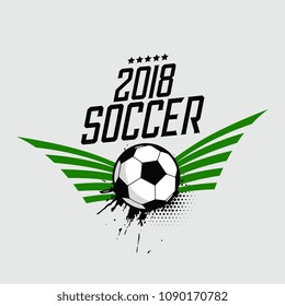 2018 soccer foorball sports background