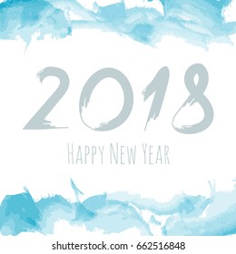 2018 vector hand drawn inscription