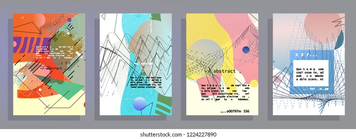 2019 Abstract background cover design. Vector pattern