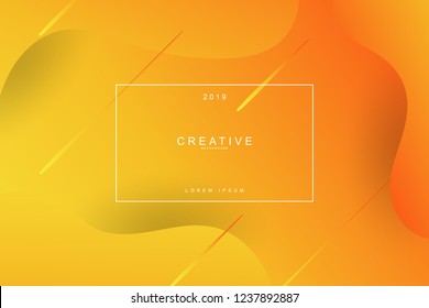 2019 blur banner design, Happy new year. 2019 new year celebration. 2019 landing page background. Fluid, liquid, wavy, dynamic shape background. Trendy and modern background color.