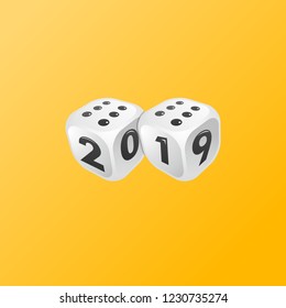 2019 dice new Year